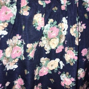 Rue 21 floral strapless dress